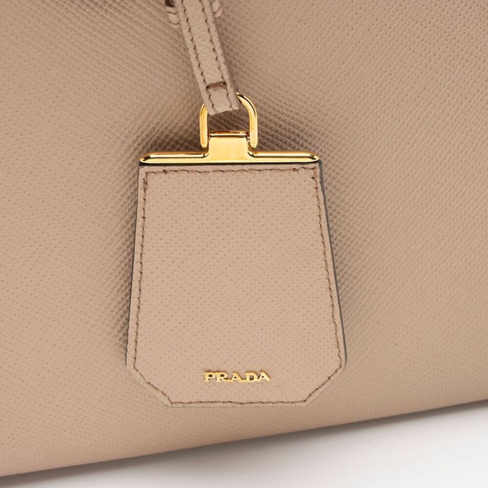 Prada Saffiano Cuir Double Handle Medium Tote - Picture 11 of 16